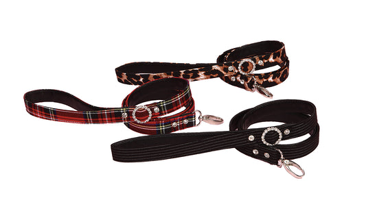 Leopard Leash by Hollywood Poochie