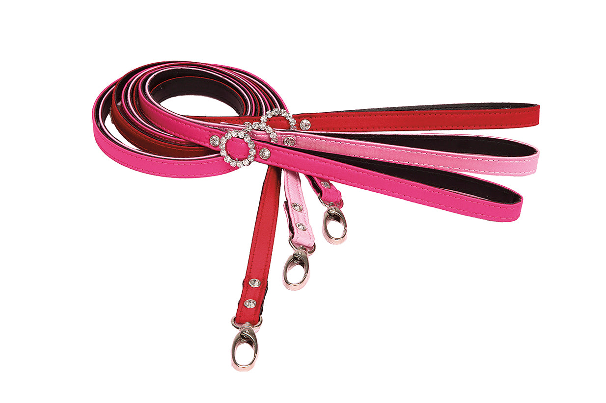 Satin Leash — Red by Hollywood Poochie