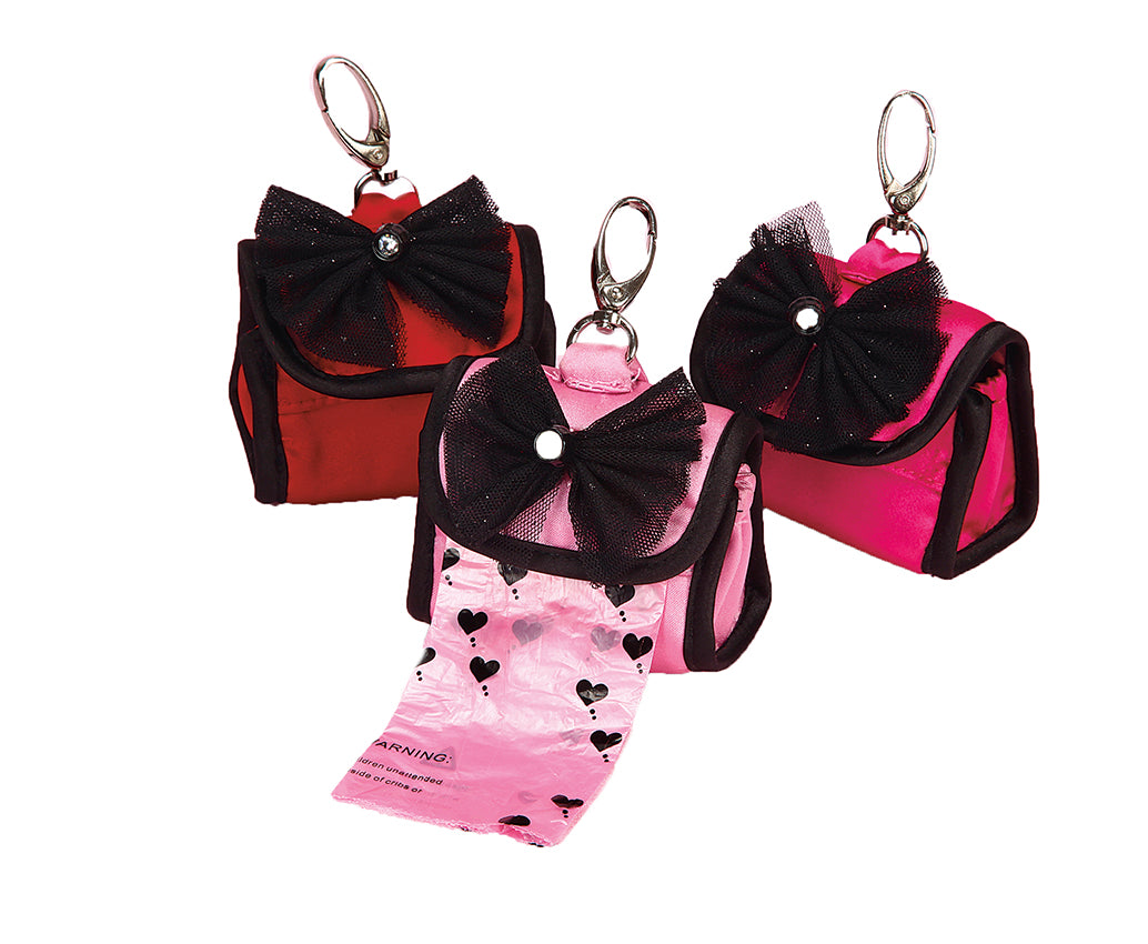 Satin Poop Bag Holder by Hollywood Poochie